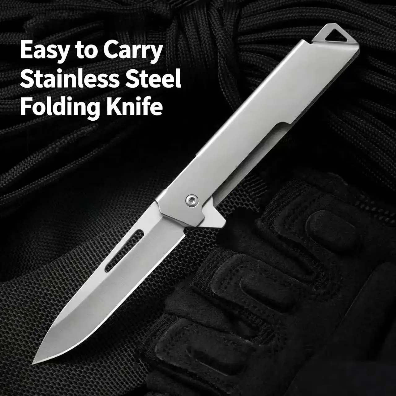 Portable EDC Folding Utility Pocket Cutter High Hardness Steel Compact Lightweight Keychain Accessory For Parcel Opening Craft H