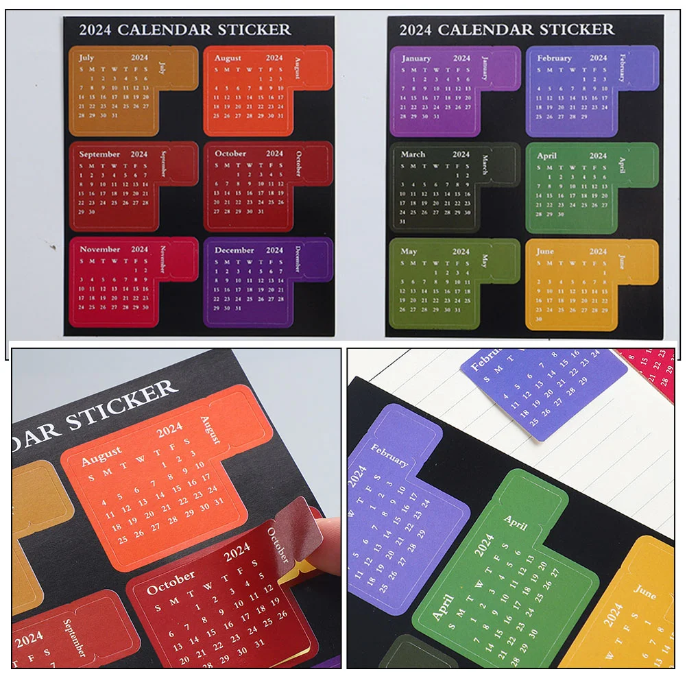 Van Huishoudmaand Index Sticker Schoolplanner Stickers Multifunctionele Boektabs Diy Planner Tabs