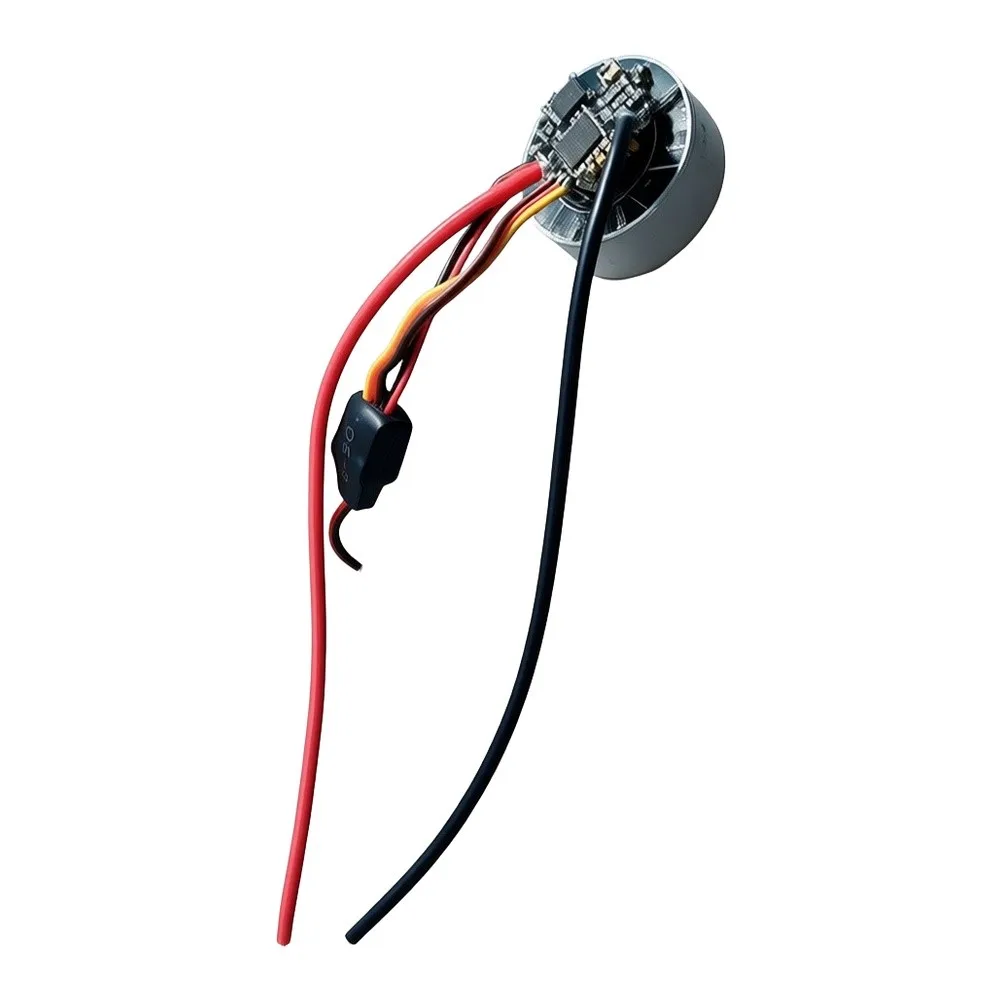 Brushless Ducted Motor 7.4V 12V Stainless Steel Design with Fan for For Esc Integration in Cooling and Motion Control