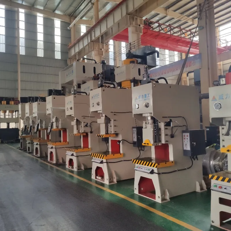 YWH21-160T High Speed Low Noise Hold Pressure C Frame Power Single Column Hole Punch Hydraulic Punching Machine