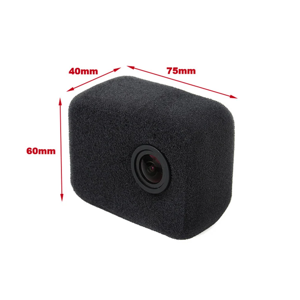 

2PCS Windshield Camera Windproof Housing Cover for 4 Session Compatible Accessories Case Foam Protective