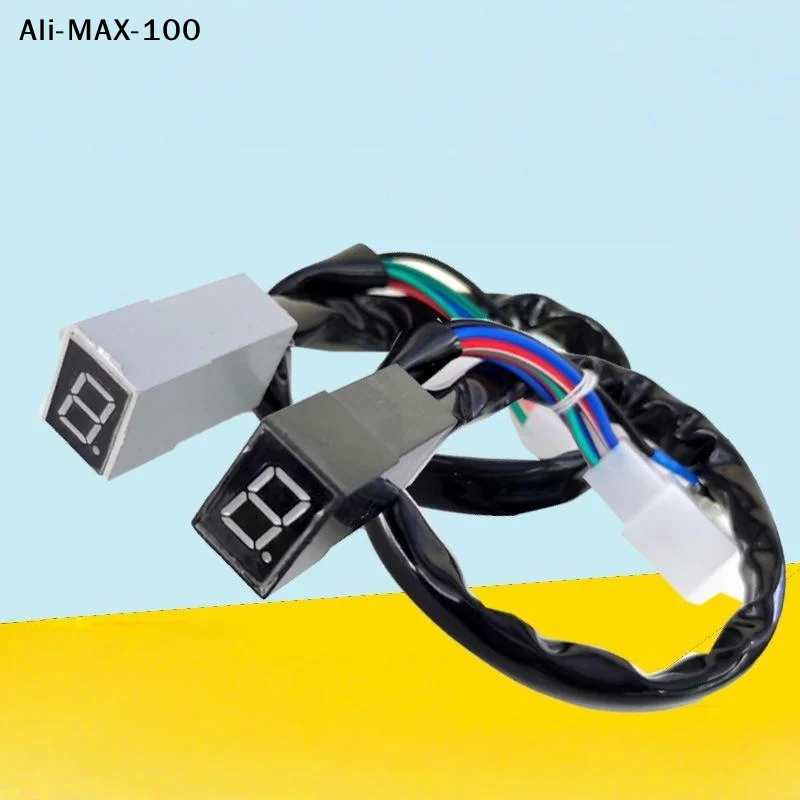 

【AyS】1Pcs Motorcycle Scooter Display Shift Lever Sensor 4/5 Gears LED Digital Gear Indicator For 100cc 110cc 125cc 150cc 200cc