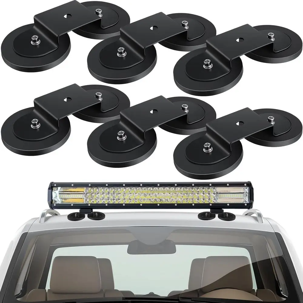 

Универсальное магнитное крепление светодиодной панели для внедорожников и внедорожников с резиновой подкладкой