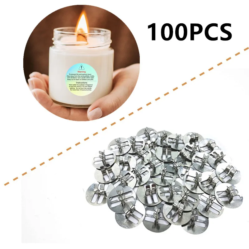 DIY Candle Wicks Candle Bases Candle Making Supplies For Restaurant Home Wax Wick Core Practical Durable Handmade