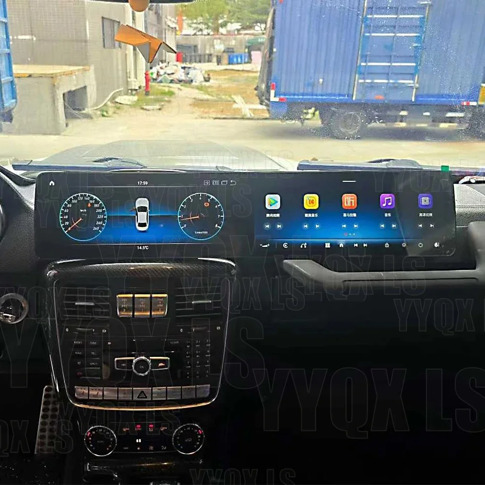 Radio Car Stereo For Mercedes-Benz G G-Class 2013~2018 Android 14 With Carplay Multimedia Screen GPS Navigation IPS Head Unit