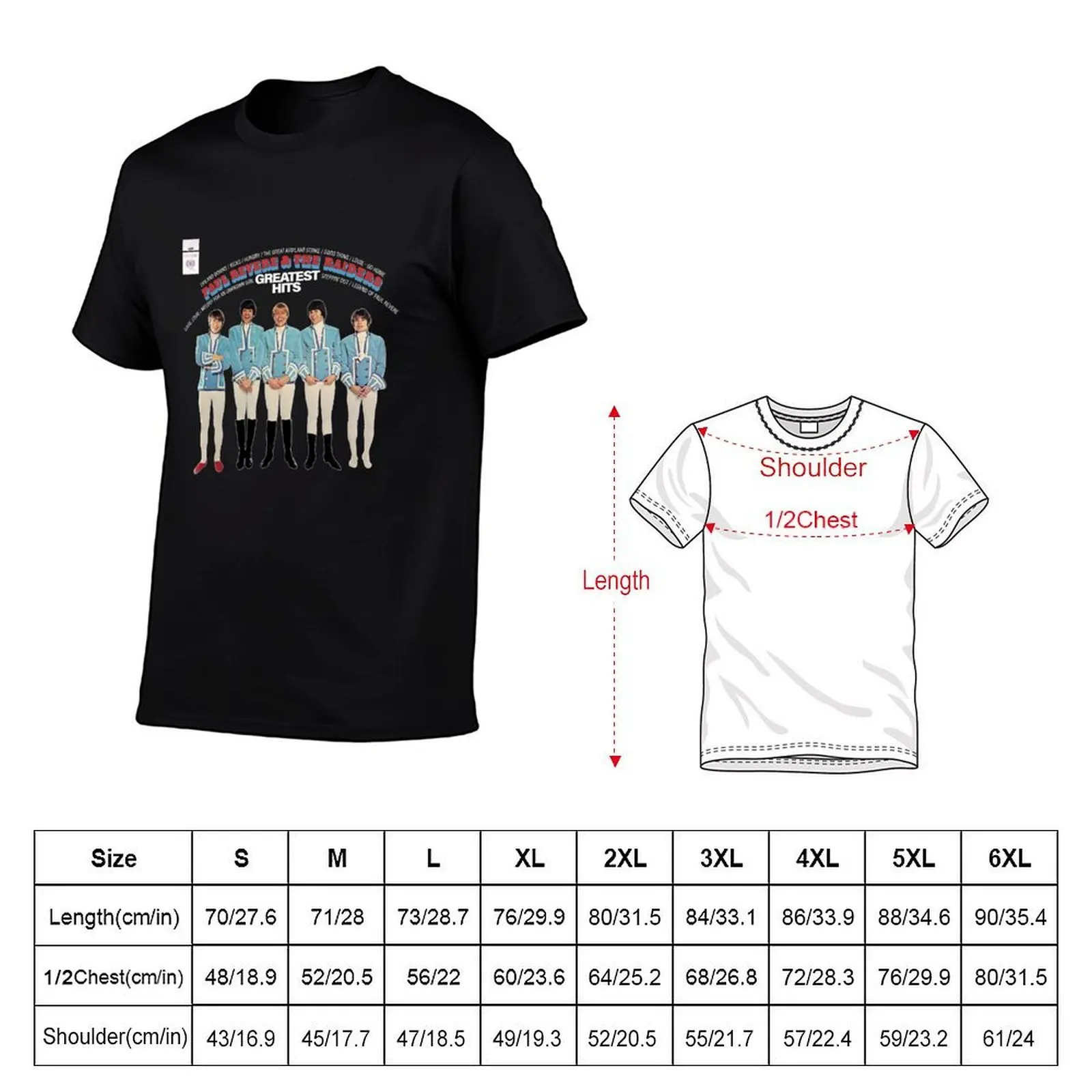 Ráídérs man Paul designer shirt t The shirts t &Amp; Greatest graphic T-Shirt Hits Revere