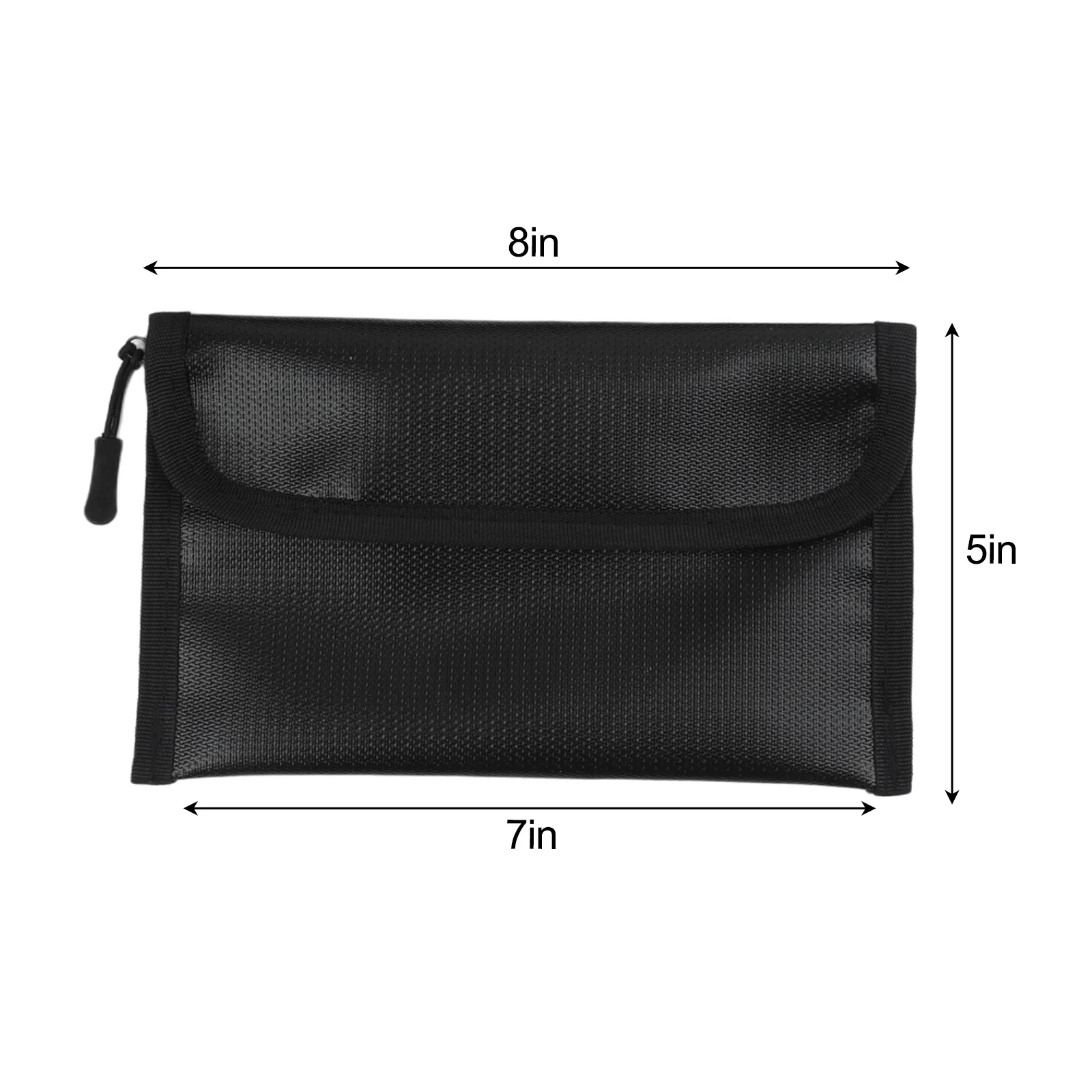 Fireproof Bag Set 2-Pack with 8-Layer Thermal Protection for Financial Documents Identification Cards and Small Valuables