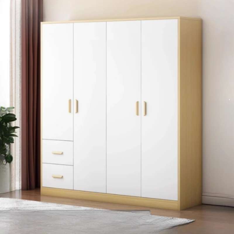 Nordic Drawer Wardrobes Storage Luxury Minimalist Modern Wardrobes Open Closets Manmade Board Guarda Roupa Bedroom Furniture