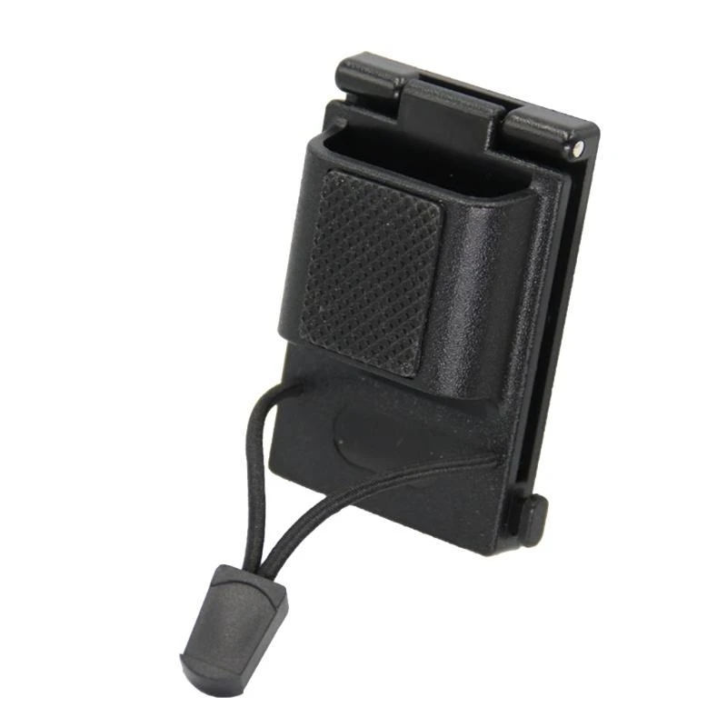 090F Secure Radio Carriers Clip for Construction Workers, Warehouse Staff Service Belts, Two Way Radio in Law Enforcement Use