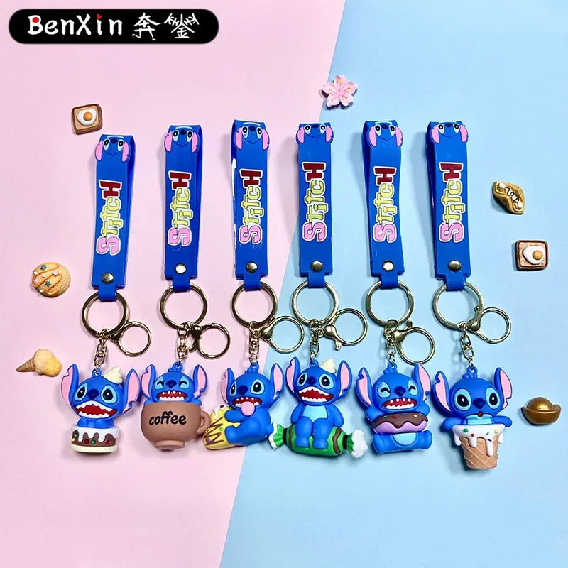 2025年ミスティン高級ミニギフトデザートキーホルダー、バッグ、ペンダント、漫画風カーキーホルダー、ペンダント、クレーンゲーム景品、屋台商品