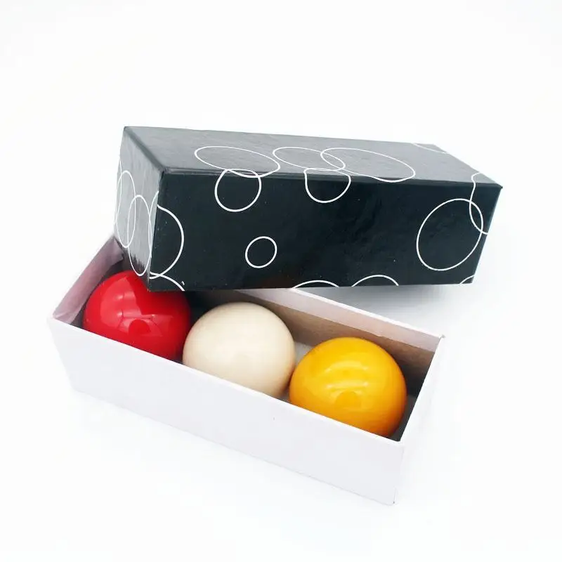 

Высококачественная черная коробка 61,5 мм, 3 шт./кор., бильярдный шар для кармана на продажу