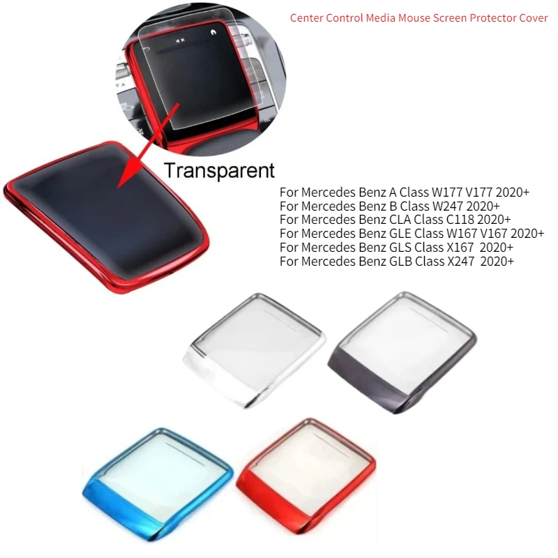 

TPU Car Center Control Mouse Screen Protector Cover For Mercedes Benz A B CLA GLE GLS GLB Class W177 W247 C118 W167