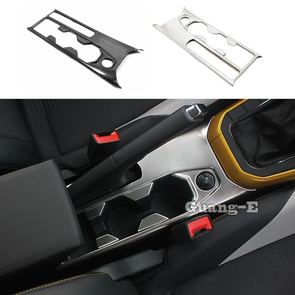 For Volkswagen VW Polo Hatchback 2019 2020 2021 2022 Car Inside Inner Middle Shift Stall Paddle Cup Switch Frame Trim Parts