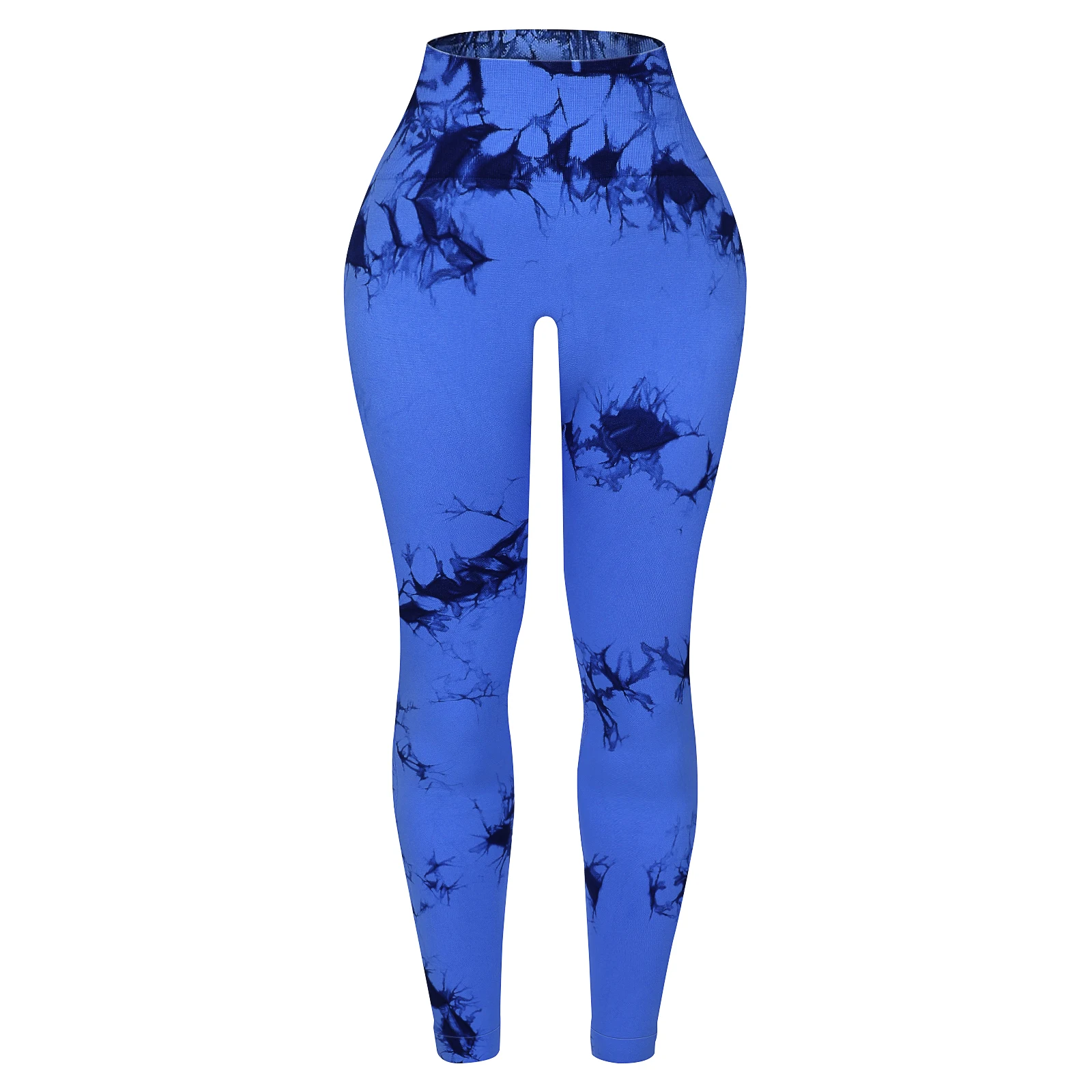 

Women Yoga Leggings High Waist Moisture Wicking Gym Pants Fashionable Tie Dye Seamless Cut Workout Yoga Sweatpants for Cycling