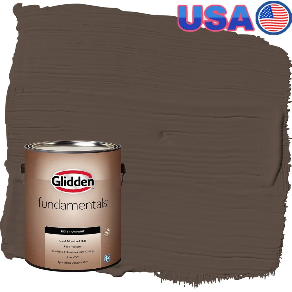 

Внешняя краска Sarsaparilla Полуглянцевая 5 галлонов Деревянный кирпич Бетон Металл Винил Низкий VOC Устойчивость к выцветанию Быстросохнущая