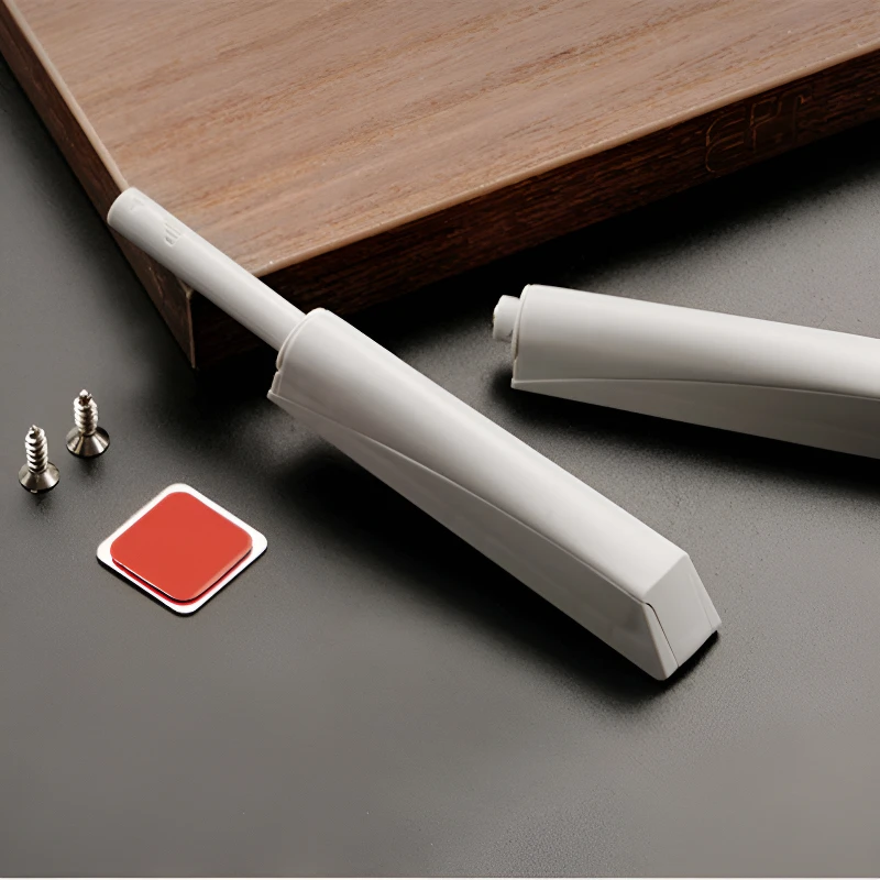 

Auto Magnetic Push Open No Handle Cabinet Door Drawer Press Absorber ABS Plastic Bookcase Wardrobe Storage Organizer