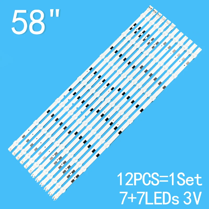 

For Samsung 58" LCD TV 2014SVS58-MEGA-3228-R-7LED-REV1.2 UE58J5200AW UE58H5200 UE58J5200 UN58H5253 UA58H5200AR UA58H5203