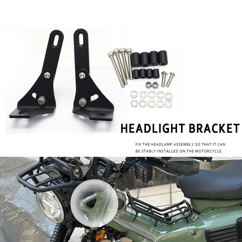 

For Honda CT125 Motorcycle Accessories Headlight Bracket Headlight Bracket Extension Rod Bracket