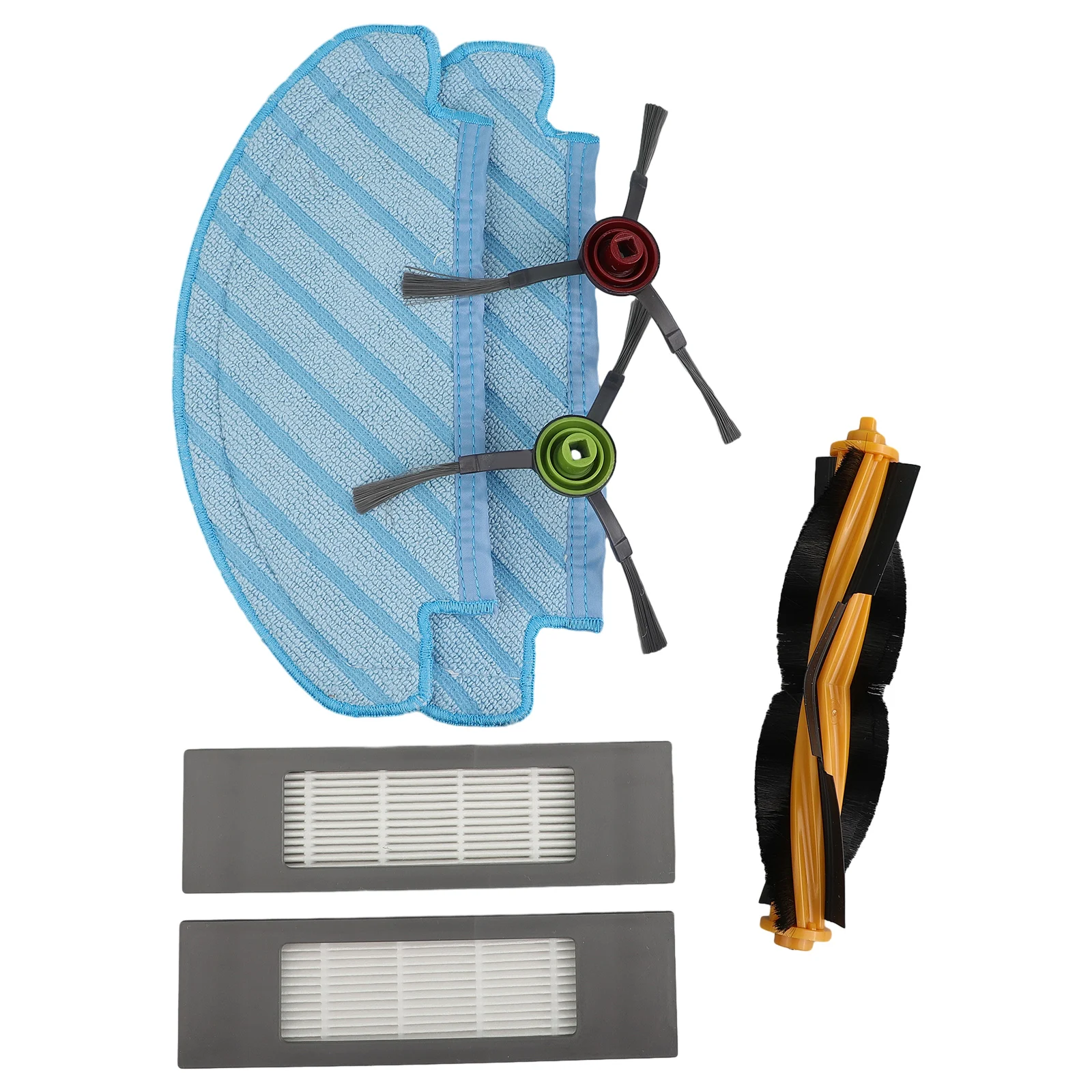 Conjunto de acessórios de aspirador para deebot n10 e n10 plus, diferentes peças de limpeza, novo, 1 conjunto