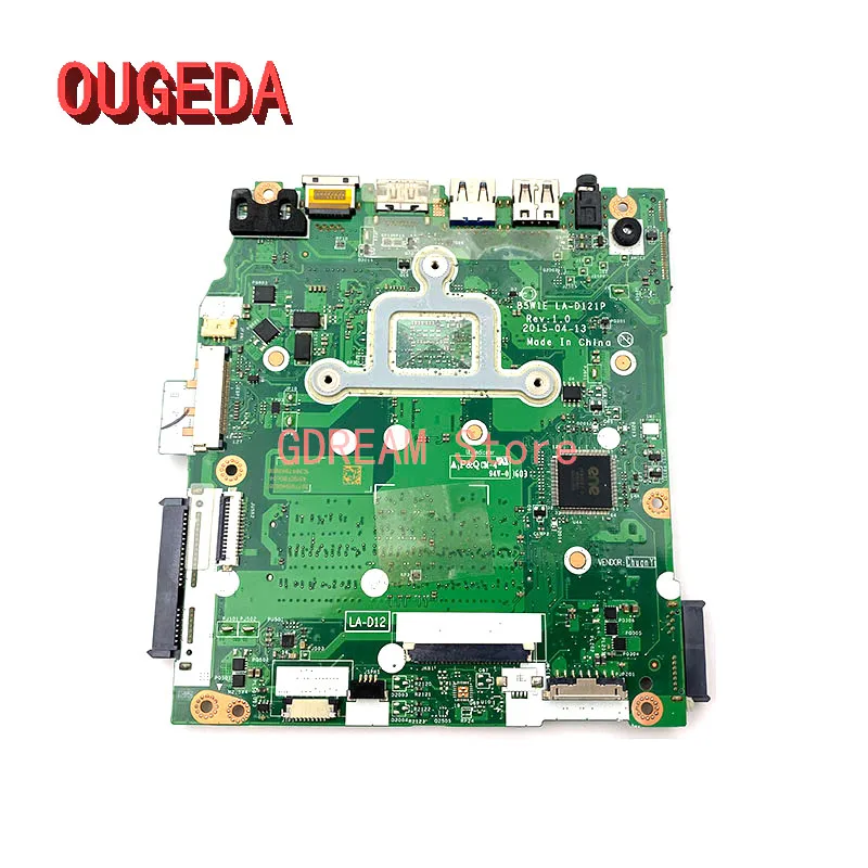 Imagem -02 - Ougeda B5w1e La-d121p Nbg2k11002 Nbg2k11005 Nbg2k11004 Placa-mãe para Acer Aspire Es1520 Laptop E16010 Cpu