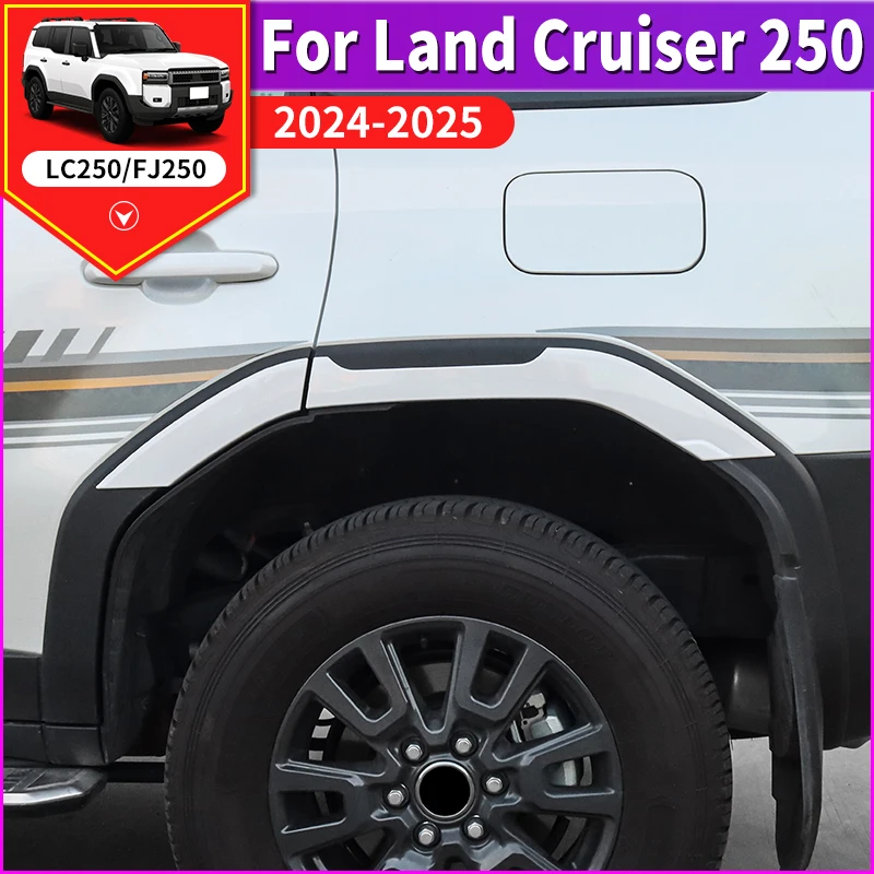 For Toyota Land Cruiser 250 2024 2025 Prado LC250 1958 First Edition J250 Exterior Decoration Wheel eyebrow,Upgraded Accessories