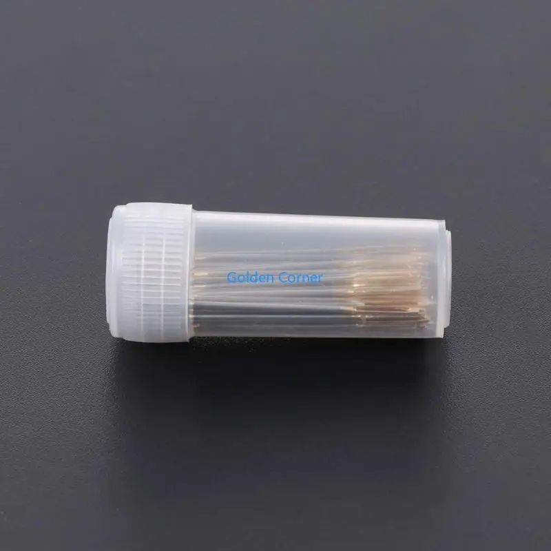 

E15D 100Pcs Large Eye Embroidery Needle with Tube for Sewing Craft Large Eye Needle