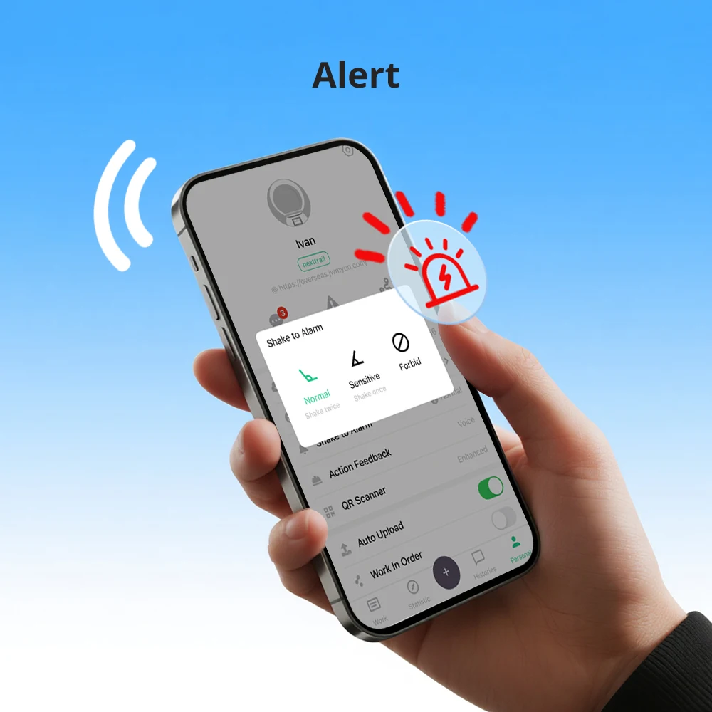 APP del sistema di pattuglia GPS JWM per un anno, SOLO APP, NO TELEFONO, Guard Tour Patrol con il tuo telefono, Pattuglia attraverso il telefono