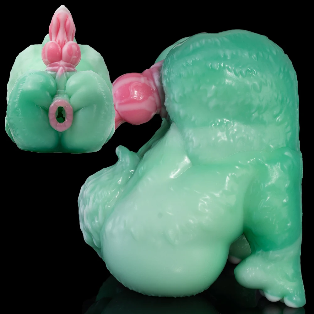 GEEBA Body-Safe Silicone Realistic Vagina Male Masturbator Fantasy Animal Pussy Dick Men's Stroker Pocket Pussy Adult18+ Onahole