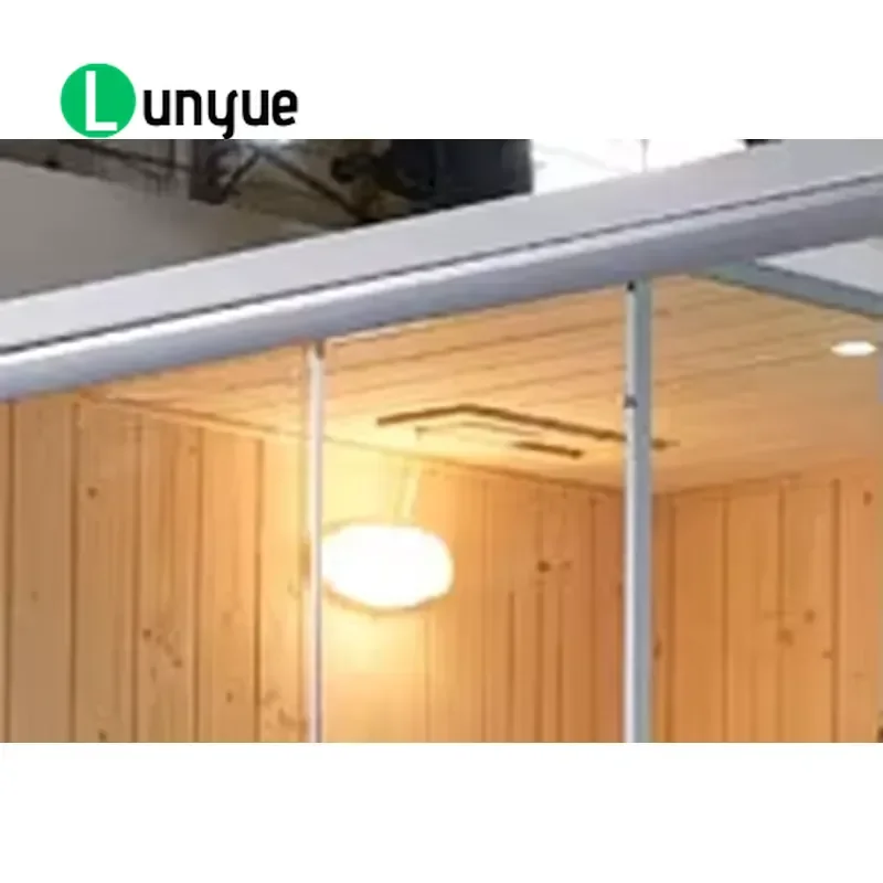 Enclosed Steam Shower Room Wooden Sauna Combination Household Furniture Bathroom Spa Relaxation Durable Easy Install