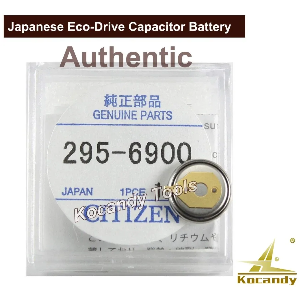 

A+Citizen Battery 295.69 Eco-Drive Capacitor Battery Factory Sealed Genuine Part No. 295-6900 Watch Battery Accumulator