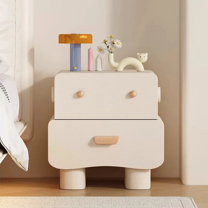 

Luxury Wood Nightstands Bedroom Classic Cheap Small Design Bedsides Table Modern Minimalist Mesa De Cabeceira Quarto Furniture