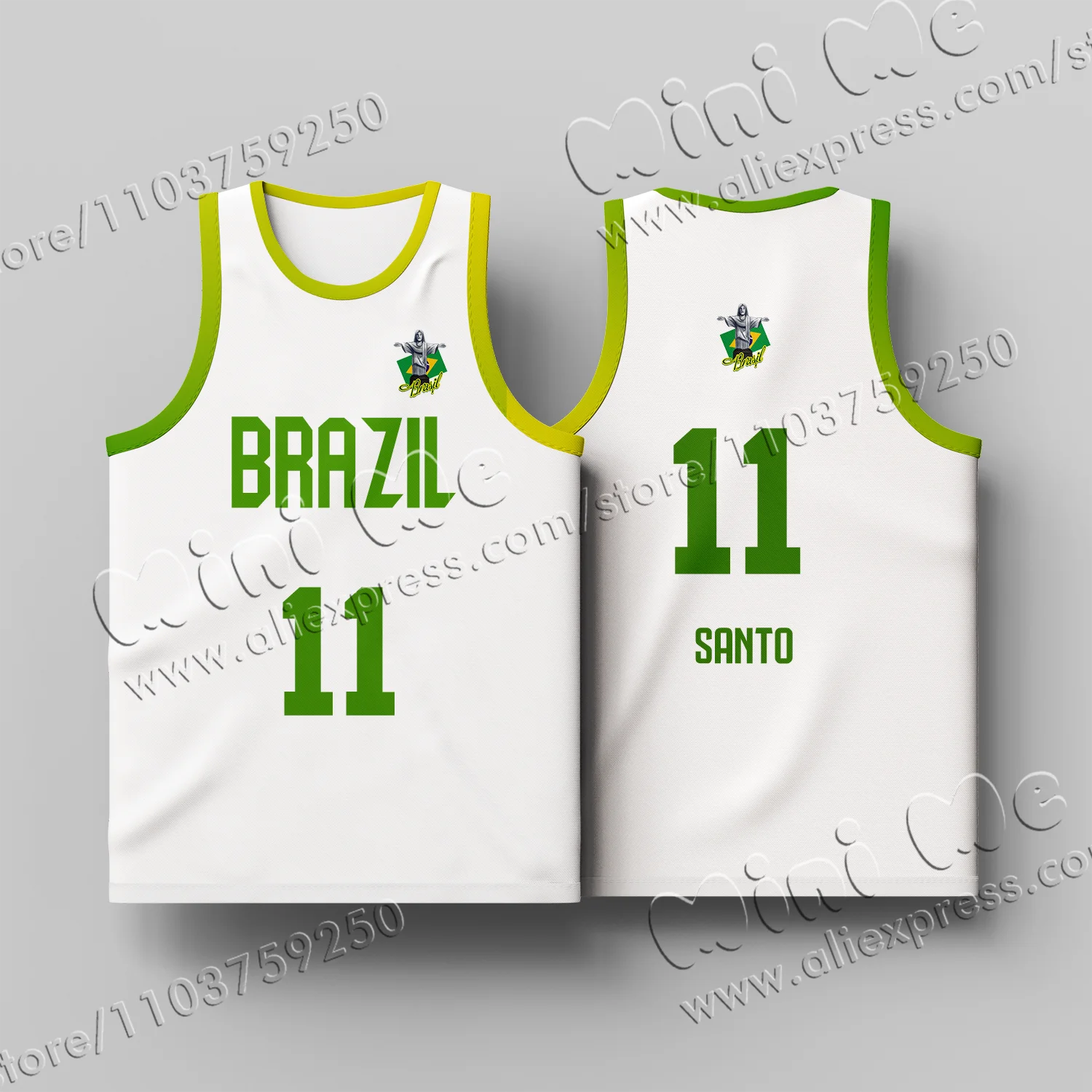 Estate nuova vendita calda spagna senza maniche Jersey Gasol Olympics uomo MINISO traspirante bambino nuovo design qualità bambini Unisex Top