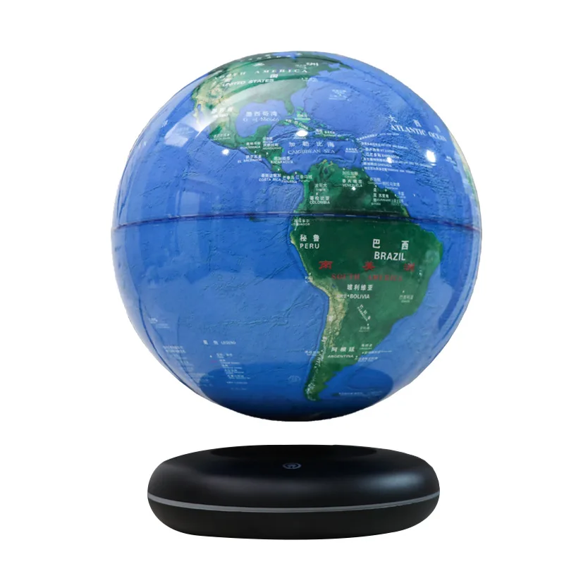 

For 8-Inch Diameter 20cm Magnetic Suspension Luminous Earth Instrument Teaching Aids Atmospheric Decoration Source Gift