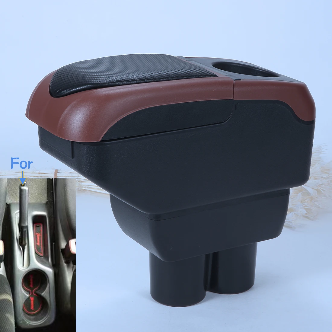 

For Suzuki Jimny Armrest Box 1999-2018 Car Retrofit Parts Car Accessories Auto Storage Box Arm Bracing heighten Interior Details