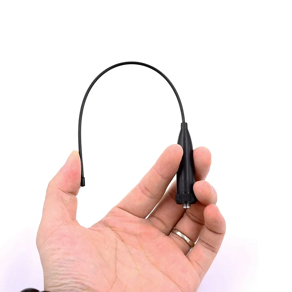 Ultra Flexible Whip Antenna Dual Bands VHF UHF 2m 70cm 144mhz 430MHz Bendable HAM Radio Rubber Soft High Gain Aerials