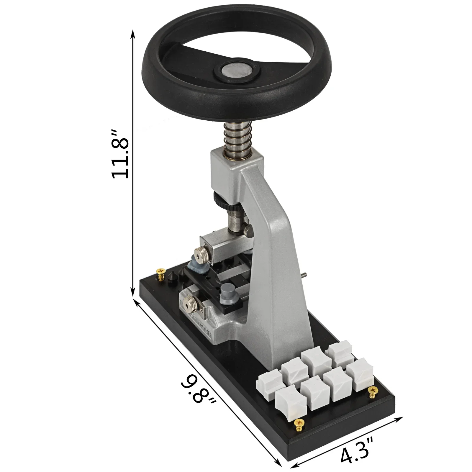 Imagem -06 - Vevor-ajustável Assista Case Opener Desbloquear Caseback Máquina Parafuso Estilo Oyster Assista Repair Tool Kit para Relojoeiros 5700