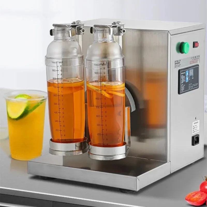 New Factory Wholesale Professional Double-Cup Milk Electric Shaker 110V/220V Fully Automatic Milk and Juice Shake Mixer Machine
