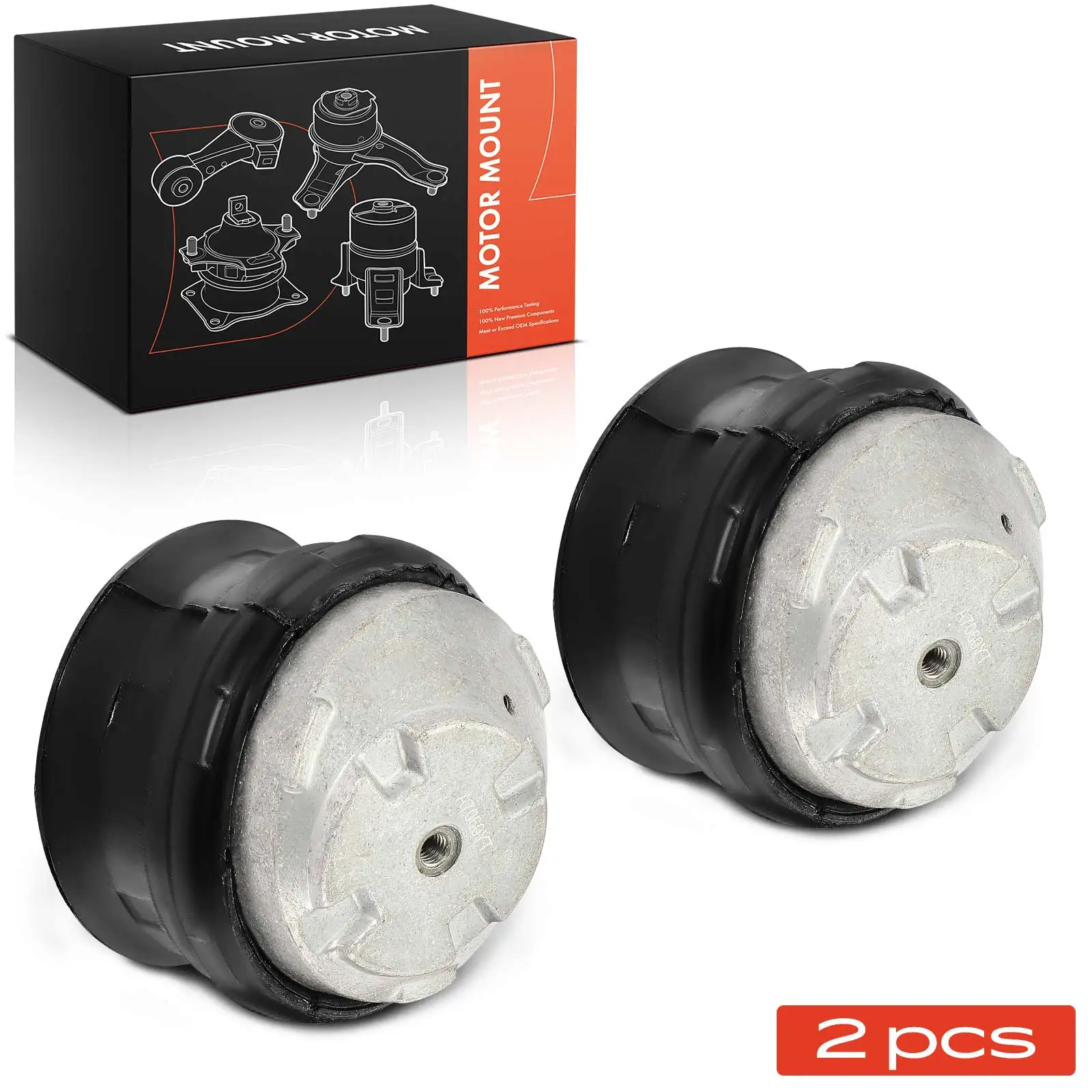 Frankberg 2x motoronderdelen voorzijde links rechts voor Mercedes-Benz C-Klasse W202 CLK W210 9562 A2042402017 EM-9562 2042402017 A7073