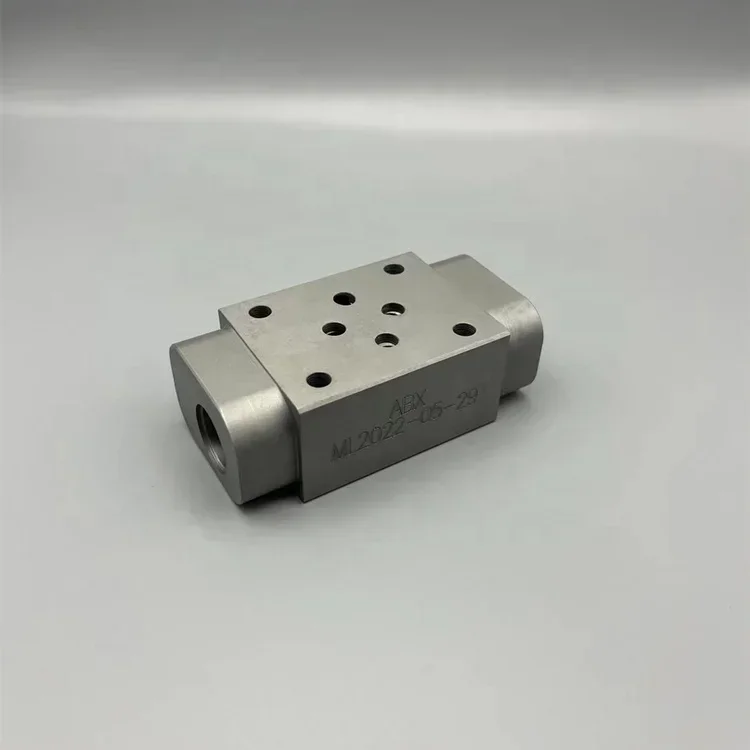 Shanghai Mayroth Manufacturer Customized Manifold Block Hydraulic ABX SUN Relief Valve Block