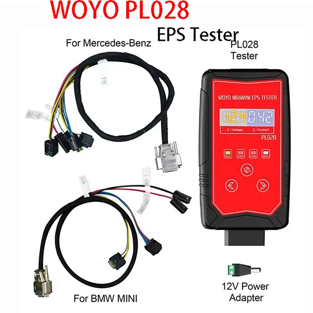 

WOYO PL028 EPS Tester For Benz BMW MINI Electric Motor Device Driver Tester Car Diagnostic tool