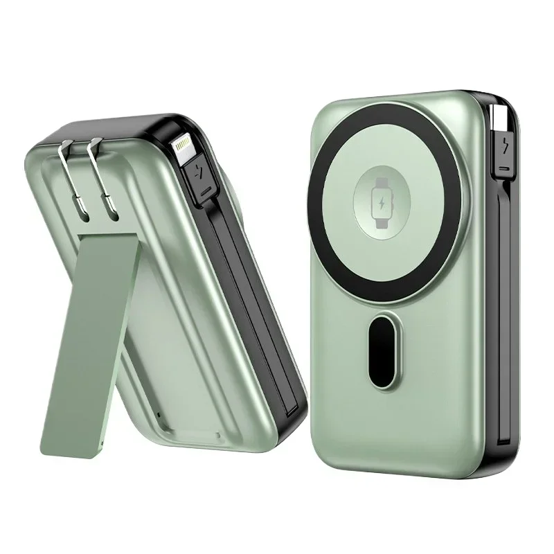 22.5W Fast Charging Power Bank 10000mAh with AC Plug with 2 Lines Portable External Battery for IPhone Xiaomi Huawei Samsung - Image 6