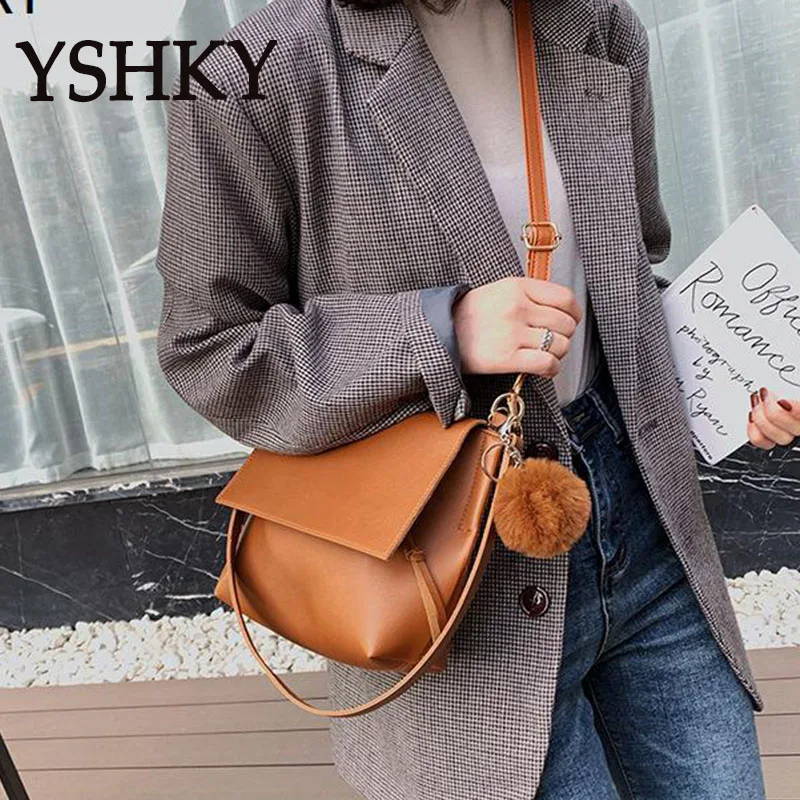 New shoulder Bag for 2023 women leather  Women\'s Handbags Fashion Large capacity casual handbag single shoulder crossbody bag