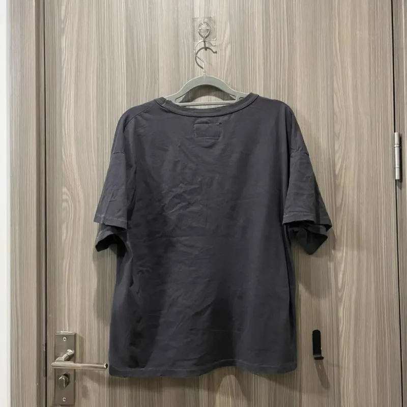Real Photo Summer Basic Outfits ERL Tshirts Breathable Letter Logo Round Neck Short Sleeve Casual Tops Men Women Streetwear