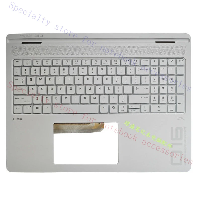 A+  For HP Shadow Elves MAX 16-AK 16T-AH 16-AH TPN-I143 Laptop C Cover keyboard