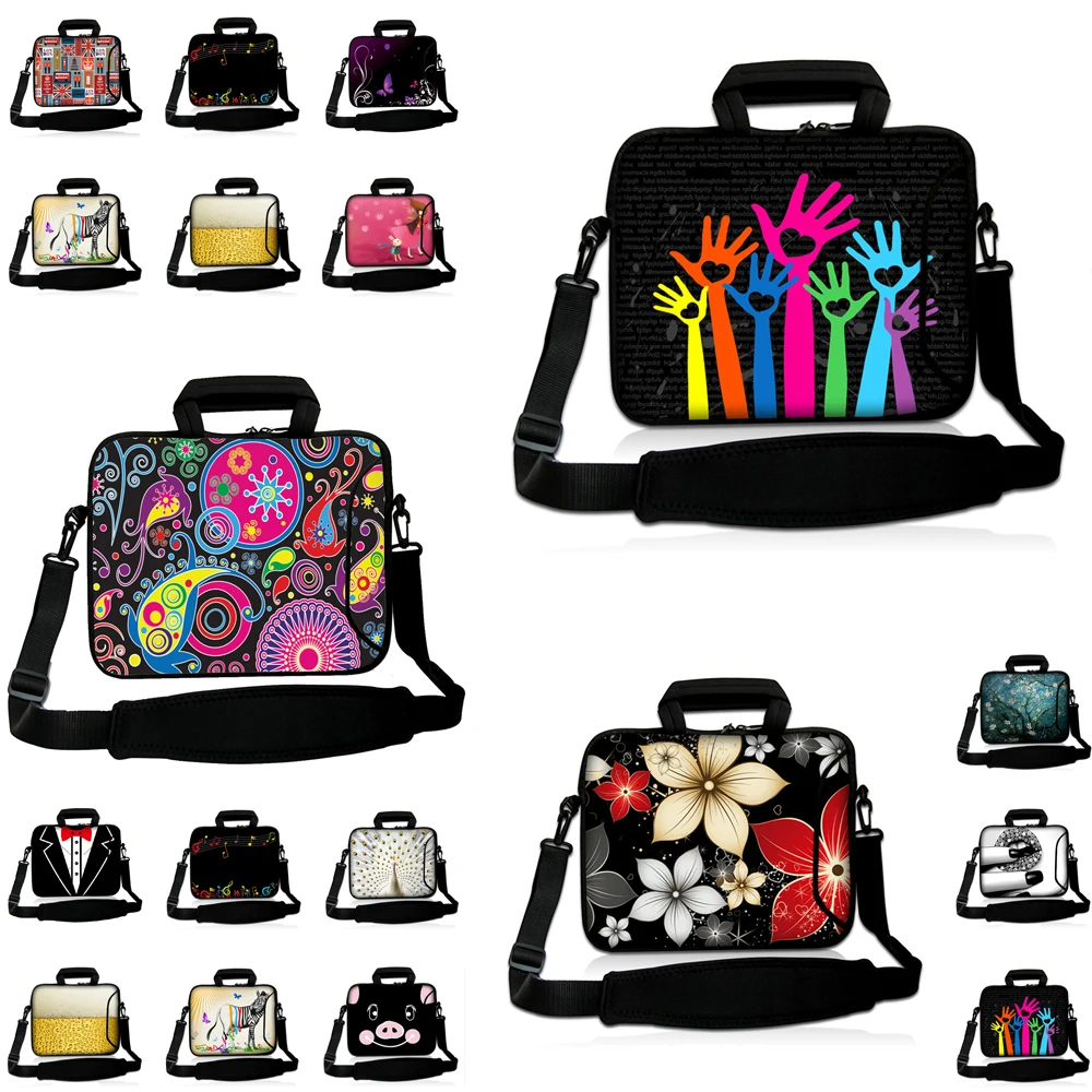 

Computer Bag Case Neoprene 15/15.4 inch Fundas For Lenovo Legion Go 15.6" Macbook Air M4 15 2025 Laptop Shoulder Strap Briefcase