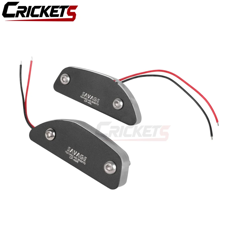 450SS 450SR Headlight LED Flasher, Rearview Mirror Cover, CF-Moto450SRS 450 SS/SR/SRS Motorcycle Front Invisible Light