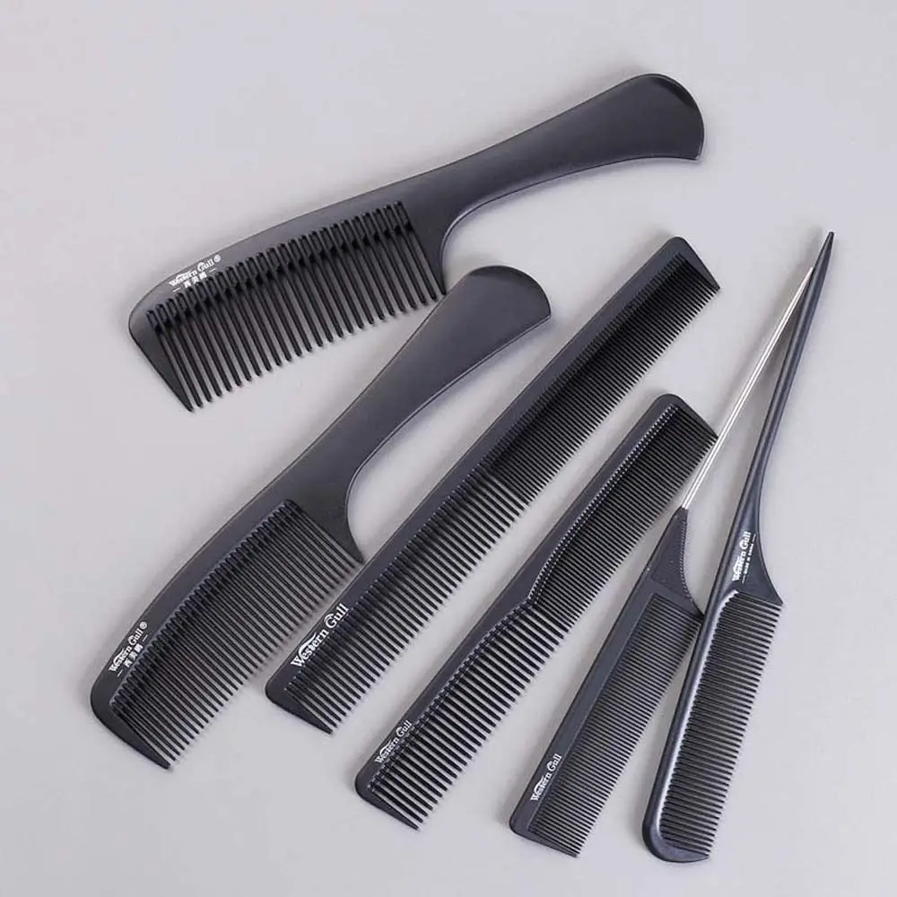 Professional Hair Accessories Hairdressing Fine-tooth Pin Handle Hair Brush Hair Styling Tool Hair Cut Comb Women Hair Comb