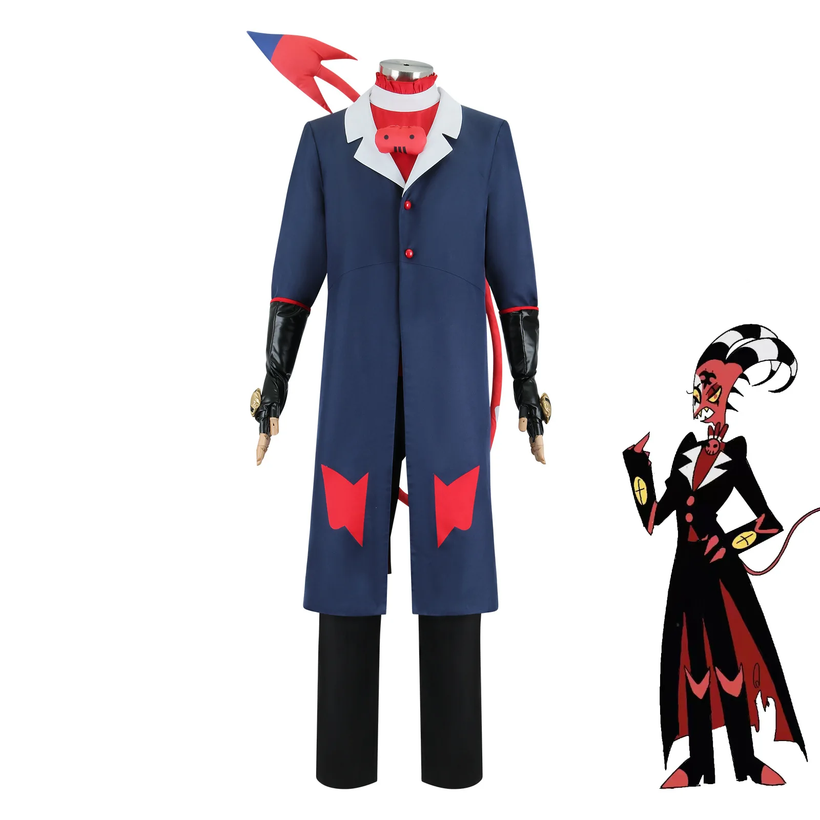 

Hell Inn Cosplay Costume Grimace Than Liz Cos Suit 2d Anime Cosplay Costume