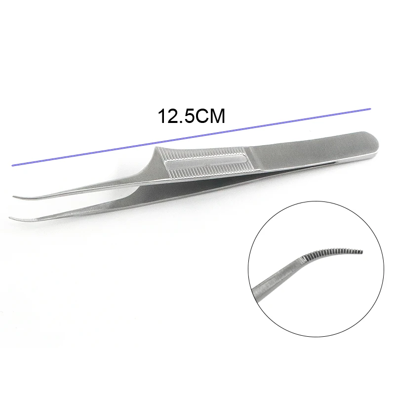 Hair Transplant Tweezers Hairline Planting Tools Separation Tweezers Hair Follicle Extraction Tweezers