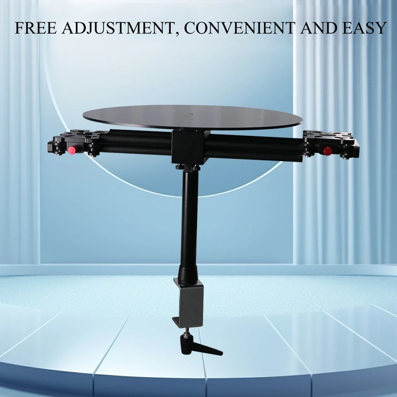 Professional Desktop 360° Panoramic Rotating Shooting Platform Live Video Base Round Turntable Studio Photo Booth